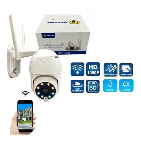 C Mara De Seguridad Exterior Hd Wifi Rob Tica Ipc Jortan Env O Gratis