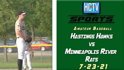 Hctv Sports Hastings Hawks Vs Minneapolis River Rats Youtube