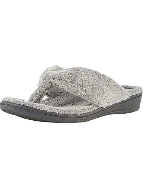 Buy Vionic Women S Indulge Gracie Slipper Ladies Toe Post Thong Slippers With Concealed