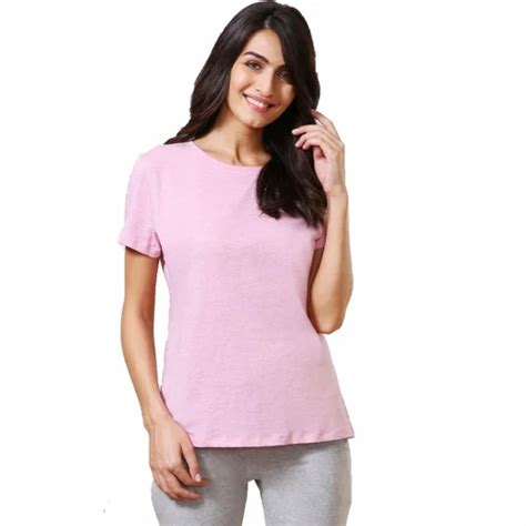 Lilac Plain T Shirt Unifort Fit सादी टी शर्ट Ruthuvu