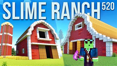 Building Realistic Barns Lets Play Minecraft 520 Youtube