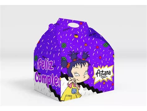 95 Caja Dulcera Bolo Fiesta Infantil Rugrats En Venta En Toluca Estado