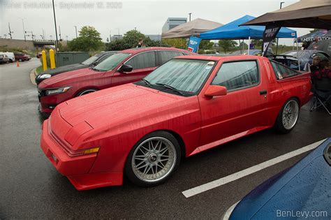 Red 1988 Chrysler Conquest Tsi