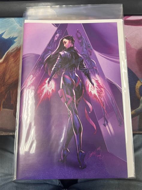 X Men J Scott Campbell Psylocke Virgin Variant Marvel Comics