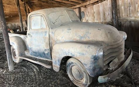 Dandy Dusty Barn Find 1951 Chevrolet Pickup Classic Trucks Vintage