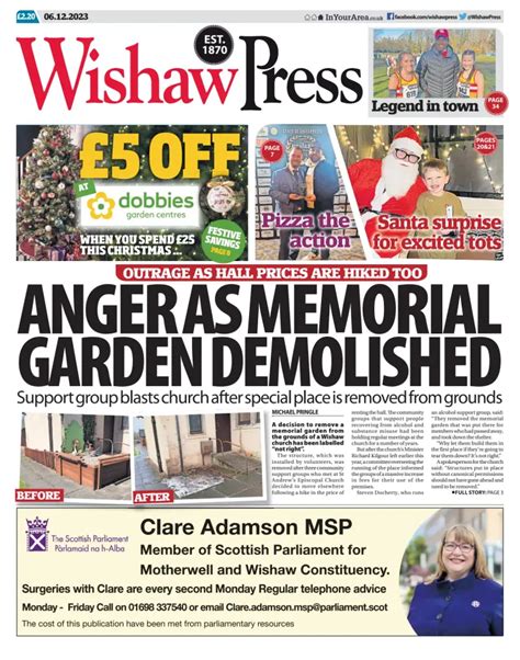 Wishaw Press Subscriptions Pressreader