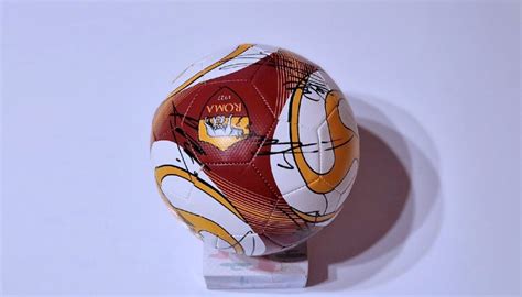 AS Roma Squad Signed Football - CharityStars