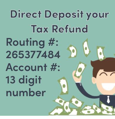 Direct Deposit Your Tax Refund - Members Exchange