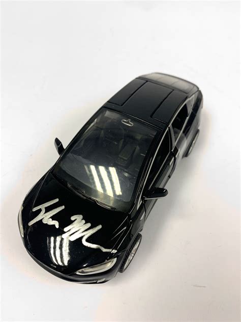 Autograph Signed Elon Musk Toy Car