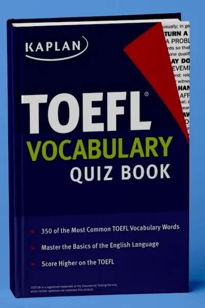 Kaplan TOEFL Vocabulary Quiz Book Superingenious