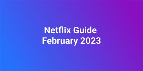 Netflix February 2025 Uk Cameron Baker