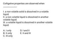 Answered Colligative Properties Are Observed Bartleby