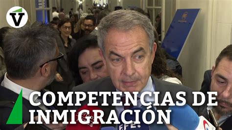 Zapatero defiende la delegación de competencias de inmigración a las