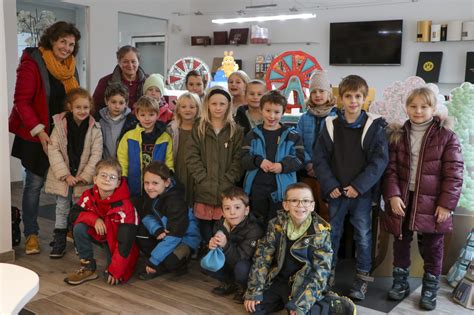 Klasse 1a Besuch bei Firma Pfäffle Grundschule Lorch