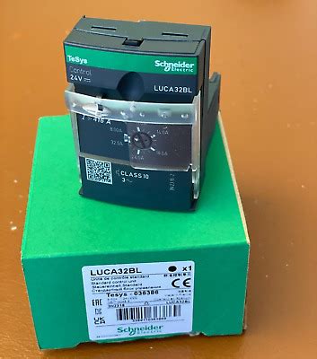 SCHNEIDER ELECTRIC LUCA32BL 24VDC Standard Control UNIT LUCA NEW BLACK ...