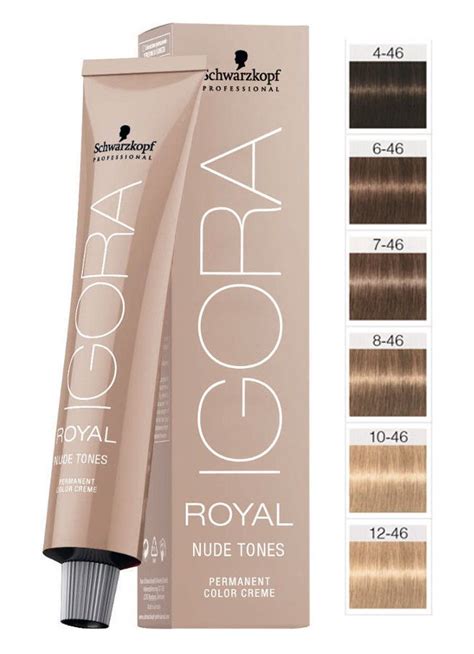 Schwarzkopf Igora Royal Nude Tones Hair Color Ml Igora Royal Hair