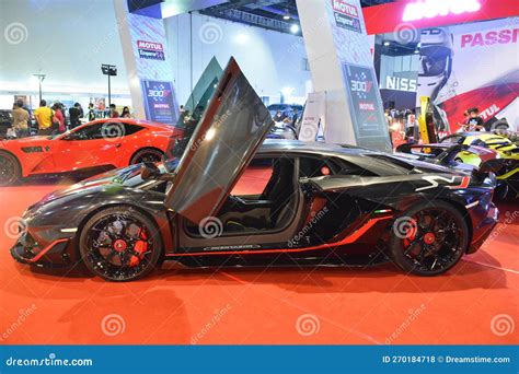 Lamborghini Aventador Svj At Transsport Show In Pasay Philippines