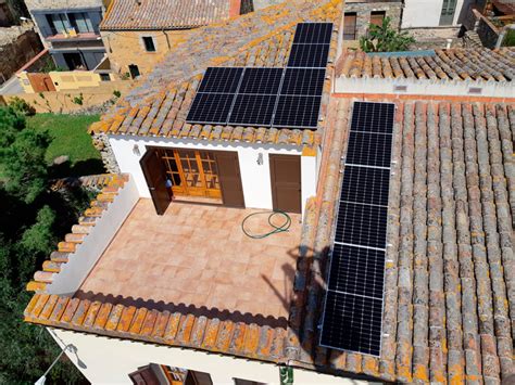 Energ A Solar Por Autoconsumo En Garriguella Girona