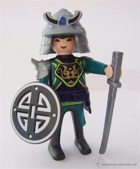 Playmobil Guerrero Samurai Ninja Barbaro Sol Vendido En Venta