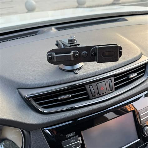 Car Holder Walkie Talkie Mount And Hand Ptt Microphone Speaker Bracket