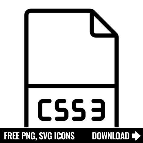 Css3 Icon Png