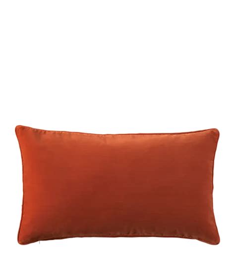 Small Plain Velvet Pillow Cover Burnt Orange Oka Us Orange Velvet Purple Velvet Burnt