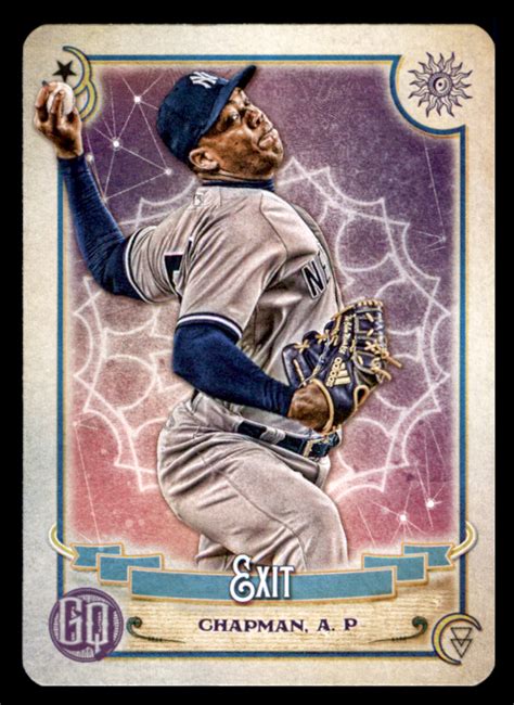 Topps Gypsy Queen Aroldis Chapman Tarot Of The Diamond Tod