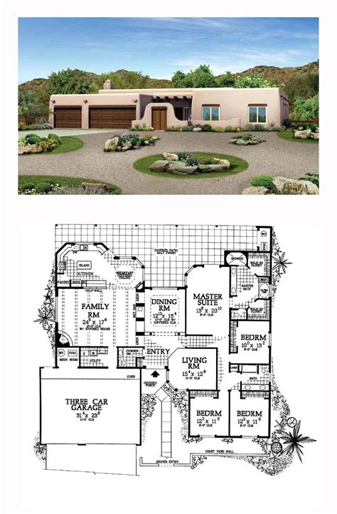 Southwest Style Home Plans Southwest House Plans The Art Of Images