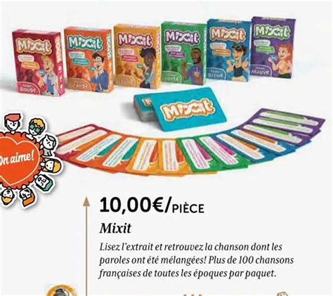 Promo Mixit Chez Jouets Sajou ICatalogue Fr