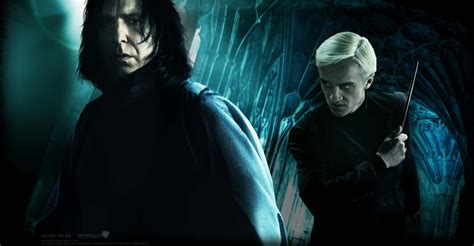 Изображение Hp6 Promo Severus Snape Draco Malfoy Гарри Поттер