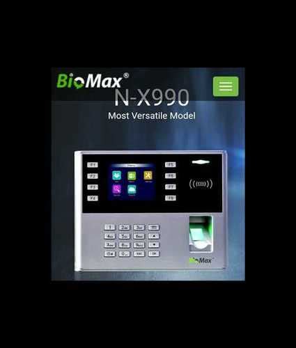 Biomax N X990 Biometric Attendance Machine At 15000 00 INR In New Delhi