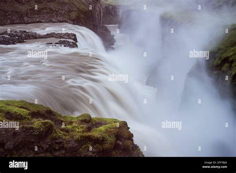 Gulfoss The Golden Falls Is Another Iconic Waterfall Of Iceland