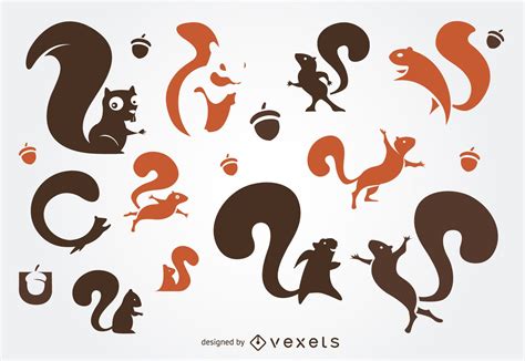 Squirrel Silhouette SVG