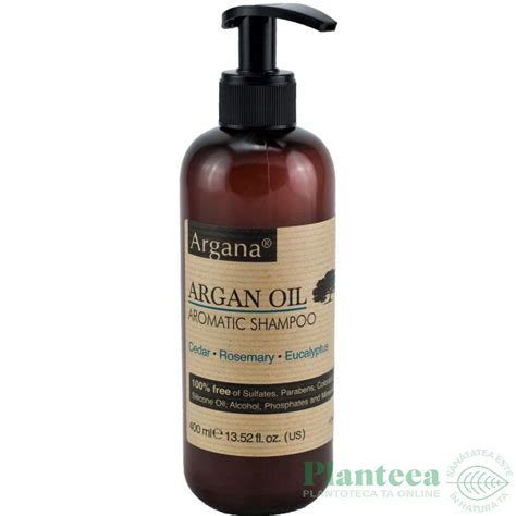 Sampon aromat ulei argan Argana 400ml - Azbane, pret 38,2 lei - Planteea