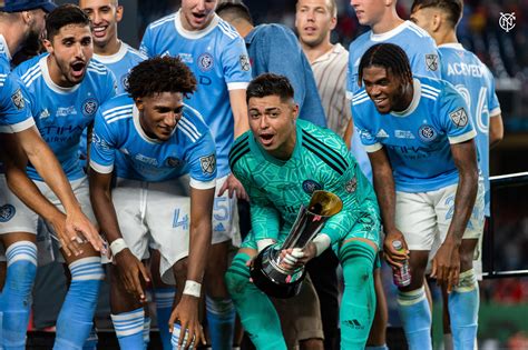 Match Photos Nycfc Wins 2022 Campeones Cup New York City Fc