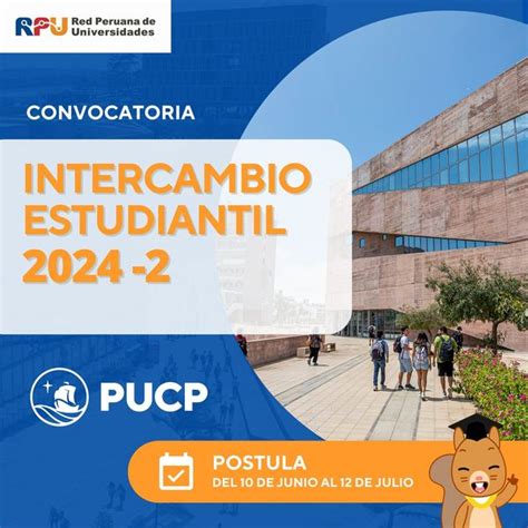 Convocatoria Del Programa De Movilidad Estudiantil De La RPU En La PUCP