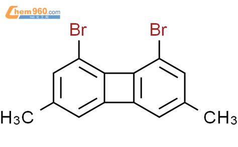 848135 11 5 BIPHENYLENE 1 8 DIBROMO 3 6 DIMETHYL 化学式结构式分子式mol