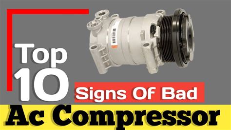 Signs Of A Bad Ac Compressor In Car