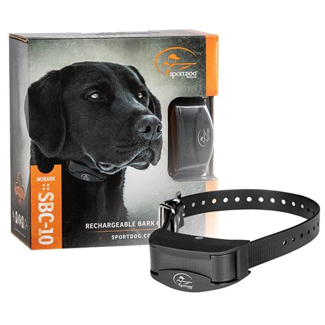 SportDOG Brand NoBark 10 Collar, Dog Bark Collars, Rechargeable