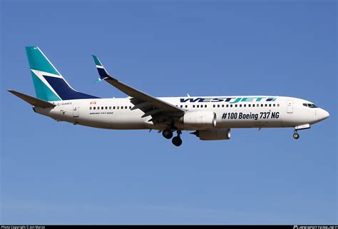 C Gaws Westjet Boeing Ct Wl Photo By Jon Marzo Id