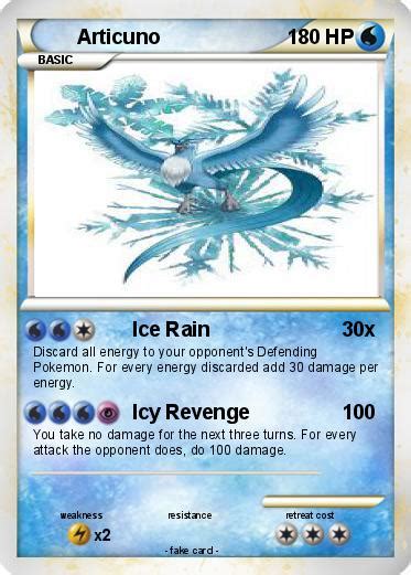 Pokémon Articuno 1015 1015 - Ice Rain - My Pokemon Card