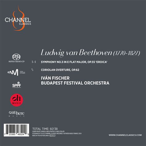 Beethoven Symphony No 3 Eroica And Coriolan Overture Ivan Fischer La Boîte à Musique