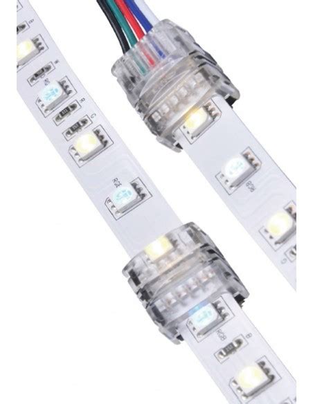 Hippo Rgb Led Strip To Wire Connector For Mm Ip Ip Silicone