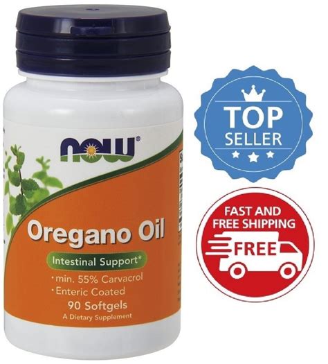 Now Foods Oregano Oil Enteric Softgels Ebay