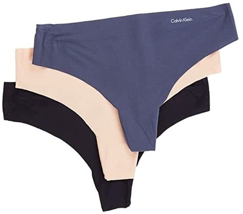 Calvin Klein Underwear Invisibles 3 Pack Thong Shopstyle