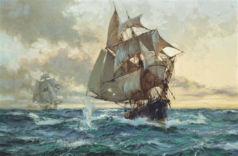 Montague Dawson Frsa Rsma Chiswick 1895 1973 Midhurst A