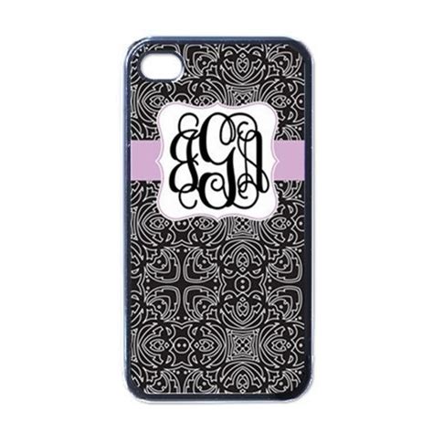 Items Similar To Personalized Monogrammed Cell Phone Case Iphone4