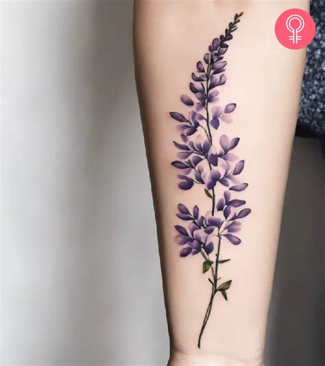 8 Amazing Wisteria Tattoo Designs