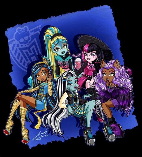 Monster High Art Inspired By New Monster High Dolls 2022 And Their New Design