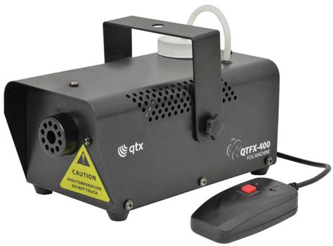 QTX Compact Professional Fog Machine 400W Fog Haze Machines